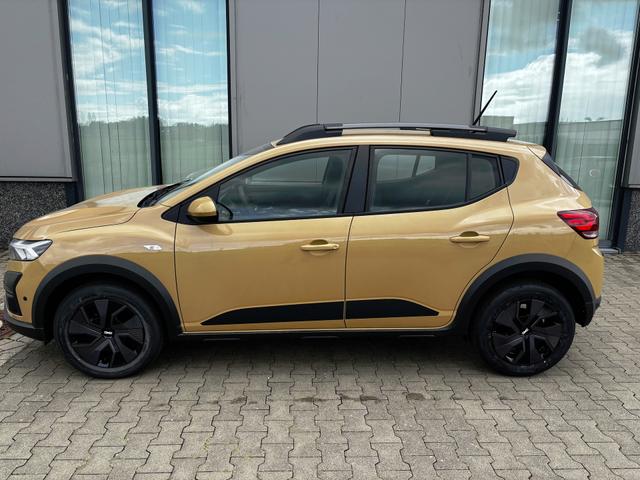 Dacia Sandero Stepway - Expression 1.0 ECO-G100 LPG-GASANLAGE/BENZIN, Safari-Beige Metallic, MEDIA Display 8", Klimaanlage, Parksensoren vorne/hinten, Rückfahrkamera, Toter-Winkel-Warner, Tempomat, Dachreling, Lederlenkrad, 4x elektr. FH, Armlehne, Spiegel einstell-/beheizbar