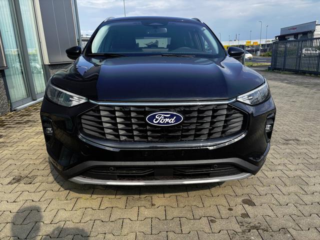 Ford Kuga Titanium 1.5 EcoBoost 186PS AUTOMATIK, Schwarz-Metallic, Winter-Paket, 5 Jahre Garantie, 17" Alu + Allwetterreifen, Navigation 13"-Display, Parksensoren vorne/hinten, Rückfahrkamera, Climatronic, Privacy-Glas, Key-Free-System, Tempomat, LED-Scheinwerfer 