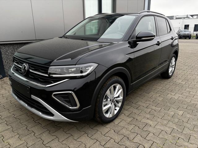 Volkswagen T-Cross - LIFE 1.0 TSI 115PS DSG/AUTOMATIK, Deep-Black-Metallic, Parksensoren v/h, Rückfahrkamera, Privacy-Glas, Sitzheizung, Climatronic, IQ LIGHT MATRIX-LED, Radio Ready2Discover+App-Connect, 17" Alu, KEYLESS, Lendenwirbelstütze, M-Lederlenkrad, Digital Cockpit Pro Vorlauffahrzeuge