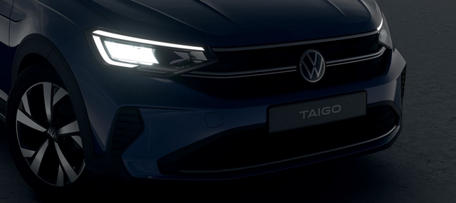 Volkswagen Taigo LIFE 1.5 TSI 150PS DSG/AUTOMATIK, Deep-Black-Metallic, 17" Alu Aberdeen, MATRIX-LED, Sitzheizung, Climatronic, Parksensoren vorn/hinten, Rückfahrkamera, Radio Ready2Discover + Wireless App-Connect, Keyless Access, Licht-/Sicht, Privacy-Glas, M-Lederlenkrad 
