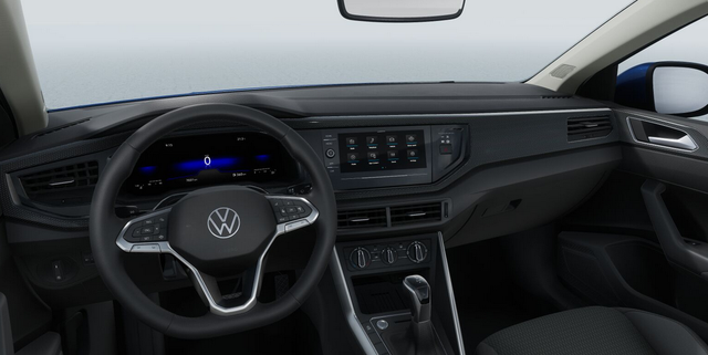 Volkswagen Taigo LIFE 1.5 TSI 150PS DSG/AUTOMATIK, Deep-Black-Metallic, 17" Alu Aberdeen, MATRIX-LED, Sitzheizung, Climatronic, Parksensoren vorn/hinten, Rückfahrkamera, Radio Ready2Discover + Wireless App-Connect, Keyless Access, Licht-/Sicht, Privacy-Glas, M-Lederlenkrad 