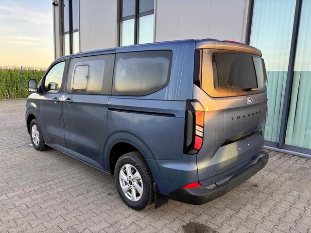 Ford Tourneo Custom Trend 2.0 TDCi 136PS L1H1, 5 Jahre Garantie, 8 Plätze, AHK, 2 Schiebetüren, Privacy, Metallic, 16" Alu + Allwetter, PDC vo/hi, Kamera, LED-Scheinwerfer, Keyless, Beheizte Frontscheibe, Radio 13", AndroidAuto/Apple CarPlay, Tempomat, 3-Zonen-Klimaautomatik 