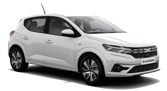 Dacia Sandero - Expression 1.0 ECO-G 100 BENZIN/LPG-GASANLAGE, Weiß, Klimaanlage, Parksensoren hinten, Nebelscheinwerfer, Tempomat, Radio 8" + Smartphone-Integration, Lederlenkrad, Armlehne, Außenspiegel elektr. einstell-/beheizbar, Zentralverriegelung mit Fernbedienung