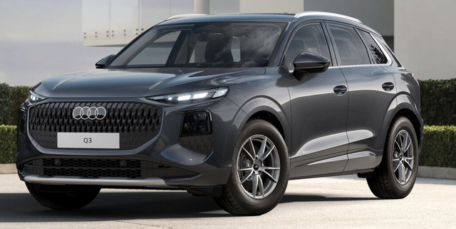 Audi Q3 - Basis 2.0 TFSI 204PS quattro (Allrad) S-Tronic (Automatik), 17" Alu, MMI Navigation plus, Elektr. Heckklappe, Einparkhilfe 3-Zonen-Klimaautomatik, Soundsystem, Sitzheizung vorne, Privacy Glas, Lederlenkrad