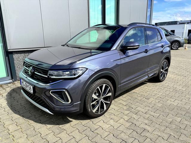 Volkswagen T-Cross R-Line Limited 1.5 TSI 150PS DSG, 5J. GARANTIE, ANHÄNGERKUPPLUNG, Grau-Metallic, 18" Alu, MATRIX-LED, NAVI, Keyless, Kamera, PDC vo/hi, Privacy-Glas, Sitzheizung, Climatronic 