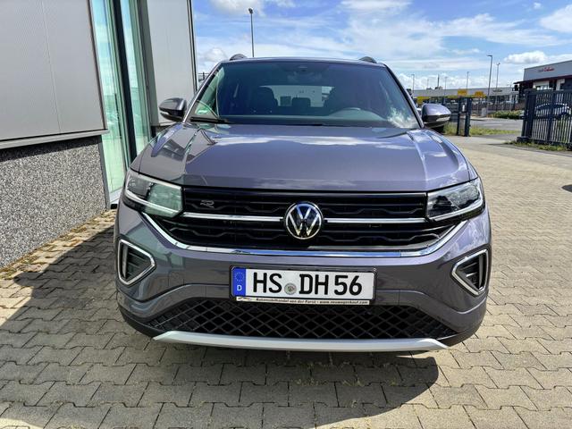 Volkswagen T-Cross R-Line Limited 1.5 TSI 150PS DSG, 5J. GARANTIE, ANHÄNGERKUPPLUNG, Grau-Metallic, 18" Alu, MATRIX-LED, NAVI, Keyless, Kamera, PDC vo/hi, Privacy-Glas, Sitzheizung, Climatronic 
