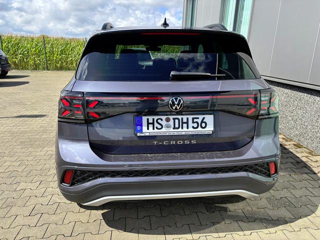 Volkswagen T-Cross R-Line Limited 1.5 TSI 150PS DSG, 5J. GARANTIE, ANHÄNGERKUPPLUNG, Grau-Metallic, 18" Alu, MATRIX-LED, NAVI, Keyless, Kamera, PDC vo/hi, Privacy-Glas, Sitzheizung, Climatronic 