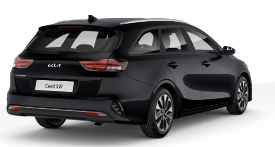 Kia Ceed Sportswagon Spin 1.5 T-GDI 140PS 6-Gang, Schwarz-Metallic, 16" Alufelgen, Klimaanlage, Winter-Paket, Navigationssystem 10,25", Parksensoren hinten, Rückfahrkamera, Tempomat, Dachreling, Beheiztes Lederlenkrad, ZV mit Fernbedienung, Reserve-Notrad 