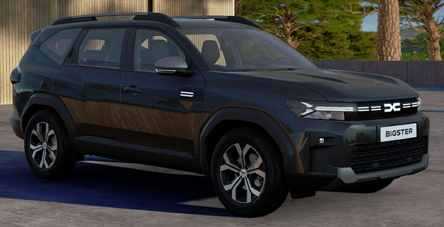 Dacia Bigster Expression 1.2 TCe 140 Mild-Hybrid 6-Gang, Schwarz-Metallic + Parking-Paket, 17" Alu, Rückfahrkamera, Klimaautomatik, Radio 10" Wireless Apple CarPlay/Android Auto, Tempomat, Nebelscheinwerfer, Lederlenkrad 