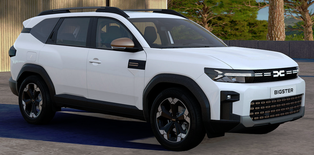 Dacia Bigster Extreme Hybrid 155 AUTOMATIK, Weiß + ELEKTR. HECKKLAPPE COLD-PACK 2 Parking-Paket, Klimaautomatik, Privacy-Glas, Navigation, 18" Alu, Keycard Handsfree, Elektrisches PANORAMADACH, Rückfahrkamera, ACC Tempomat 