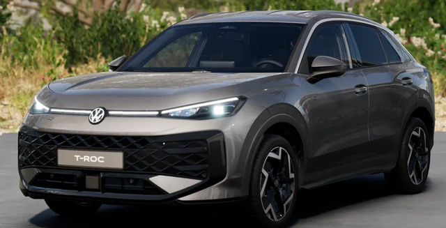 Volkswagen T-Roc LIFE 1.5 eTSI mild-hybrid 116PS DSG (AUTOMATIK), 16" Alufelgen, ACC Tempomat, Climatronic, Rückfahrkamera, Parksensoren vorne/hinten, Radio 12,9" + Wireless App-Connect, Toter-Winkel-Warner, M-Lederlenkrad, Armlehne vorn, LED-Scheinwerfer, Dachreling 