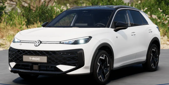 Volkswagen T-Roc - Trend 1.5 eTSI mild-hybrid 116PS DSG (AUTOMATIK), Climatronic, Parksensoren vorne/hinten, Radio 10,3" + Wireless App-Connect, Toter-Winkel-Warner, Tempomat, M-Lederlenkrad, Armlehne vorn, LED-Scheinwerfer, Dachreling