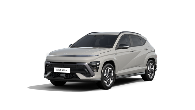 Hyundai KONA - N Line 1.6 T-GDI 170PS 7DCT (AUTOMATIK) 4x2, TECHNOLOGIE-PAKET, 5J. Garantie, 18" Alu, NAVI 12,3", Winterpaket, 2-Zonen-Climatronic, Parksensoren vorn/hinten, Rückfahrkamera, BI-LED-Scheinwerfer, Smart Key, Alarm, ACC Tempomat, Lederlenkrad