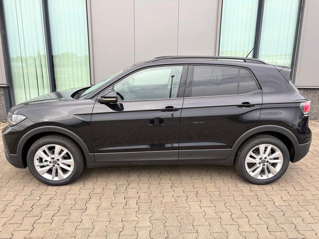 Volkswagen T-Cross - Limited 1.0 TSI 115PS, 5 JAHRE GARANTIE, ANHÄNGERKUPPLUNG, NAVI 8", 17" Alu / Ganzjahresreifen, Climatronic, Sitzheizung, Parksensoren vo/hi + Kamera, Keyless, Privacy-Glas, Deep-Black Perleffekt, Dachreling, Sicht-Paket, Lendenwirbelstützen vorn