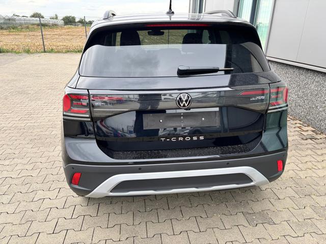 Volkswagen T-Cross Limited 1.0 TSI 115PS, 5 JAHRE GARANTIE, ANHÄNGERKUPPLUNG, NAVI 8", 17" Alu / Ganzjahresreifen, Climatronic, Sitzheizung, Parksensoren vo/hi + Kamera, Keyless, Privacy-Glas, Deep-Black Perleffekt, Dachreling, Sicht-Paket, Lendenwirbelstützen vorn 