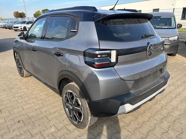 Citroën C3 NEUES MODELL "MAX" Turbo 100PS, Grau-Metallic, Winterpaket, 17" Alufelgen, Parksensoren hinten, Rückfahrkamera, Klimautomatik, Privacy-Glas, Dachreling, Navigation, Head-up-Display, Außenspiegel elektr. einstell-/beheiz-/anklappbar, ZV mit Fernbedienung 