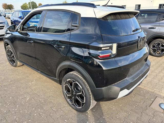 Citroën C3 NEUES MODELL "MAX" Turbo 100PS, Schwarz-Metallic, Winterpaket, 17" Alufelgen, Parksensoren hinten, Rückfahrkamera, Klimautomatik, Privacy-Glas, Dachreling, Navigation, Head-up-Display, Außenspiegel elektr. einstell-/beheiz-/anklappbar 