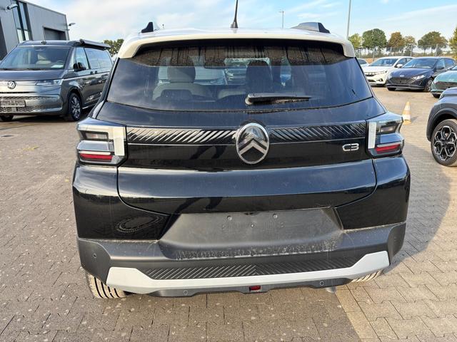 Citroën C3 NEUES MODELL "MAX" Turbo 100PS, Schwarz-Metallic, Winterpaket, 17" Alufelgen, Parksensoren hinten, Rückfahrkamera, Klimautomatik, Privacy-Glas, Dachreling, Navigation, Head-up-Display, Außenspiegel elektr. einstell-/beheiz-/anklappbar 