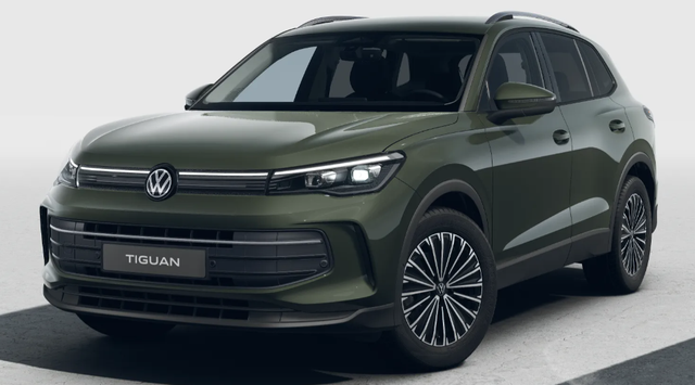 Volkswagen Tiguan - LIFE 1.5 eTSI 150PS DSG, Grün-Metallic, 18" Alu NAPOLI, LED-PLUS-SCHEINWERFER, ELEKTR. HECKKLAPPE, KEYLESS ACCESS, PRIVACY-GLAS, DACHRELING, WINTER-PAKET, ACC, Park Assist, Parksensoren, Kamera, 3-Zonen-Climatronic, Radio/Wireless App-Connect, Digitales Cockp