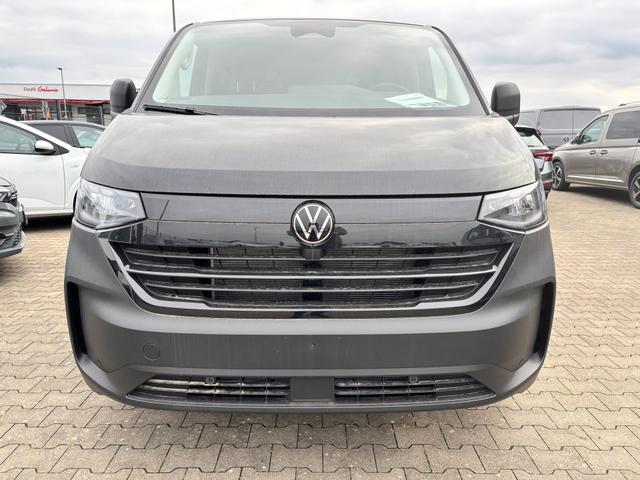Volkswagen T7 Kastenwagen Basis 2.0 TDI 170PS AUTOMATIK LANG, Schwarz, HECKFLÜGELTÜREN, 2-Zonen-Klimautomatik, M-Lederlenkrad, Anhängerkupplung, Parksensoren vorn/hinten, Rückfahrkamera, Frontscheibe beheizbar, Ganzjahresreifen, Sitzpaket 46 (inkl. Sitzheizung), Reserverad, 70l Tank 