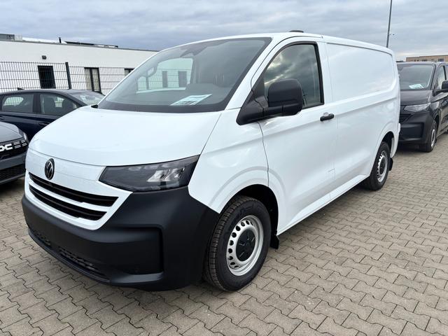 Volkswagen T7 Kastenwagen - Basis 2.0 TDI 150PS AUTOMATIK, Clear-White, HECKFLÜGELTÜREN, 2-Zonen-Klimautomatik, M-Lederlenkrad, Anhängerkupplung, Parksensoren vorn/hinten, Rückfahrkamera, Frontscheibe beheizbar, Ganzjahresreifen, Sitzpaket 46 (inkl. Sitzheizung), Reserverad, 70 Liter