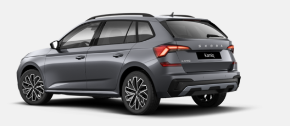 Skoda Kamiq Dynamic 1.0 TSI 115PS, 5 JAHRE GARANTIE, 17" Alu, Elektr. Heckklappe, Kessy, Alarm, SunSet, Toter-Winkel, Virtual Cockpit 10", Parksensoren vorn/hinten, Rückfahrkamera, Sitzheizung, Tempomat, Climatronic, Radio 8" + Wireless SmartLink, M-Lederlenkrad beheizt 