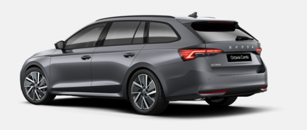 Skoda Octavia Combi Sondermodell 130 Jahre PREMIUM 1.5 TSI 150PS, Metallic, 18" Alu, MATRIX-LED, NAVI 13", Elektr. Heckklappe, Kessy, Alarm, Side Assist, Interieur LOUNGE, Beheizte Frontscheibe, Sitzheizung, M-Lederlenkrad beheizt, SunSet, Parksensoren vorn/hinten, Rückfahrkamera, Virtual Cockpit 10" 