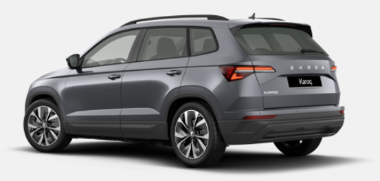 Skoda Karoq - Dynamic 1.5 TSI 150PS, 5 JAHRE GARANTIE, DCC-FAHRWERK, 18" Alu, MATRIX-LED-Scheinwerfer, NAVI 9", Beheizte Frontscheibe, Interieur LOUNGE, Side Assist, Virtual Cockpit 10", Elektr. Heckklappe, Parksensoren v/h, Kamera, Kessy, Winter-Paket, SunSet, Climatronic