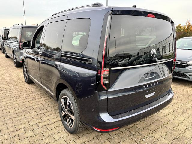 Volkswagen Caddy Style 1.5 TSI 115PS DSG/AUTOMATIK, Blue-Metallic, 17" Alu/Ganzjahresreifen, Winterpaket, ACC-Tempomat, Toter-Winkel, ParkAssist, Parksensoren vo/hi, Rückfahrkamera, Radio Ready2Discover 10" + Wireless AppConnect, Climatronic, Abgedunkelte Scheiben, M-Lederlenk 