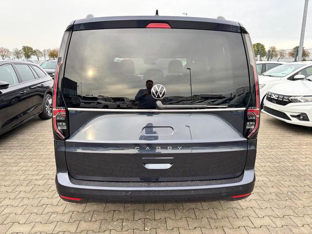 Volkswagen Caddy Style 1.5 TSI 115PS DSG/AUTOMATIK, Blue-Metallic, 17" Alu/Ganzjahresreifen, Winterpaket, ACC-Tempomat, Toter-Winkel, ParkAssist, Parksensoren vo/hi, Rückfahrkamera, Radio Ready2Discover 10" + Wireless AppConnect, Climatronic, Abgedunkelte Scheiben, M-Lederlenk 