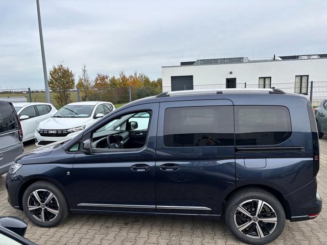Volkswagen Caddy Style 1.5 TSI 115PS DSG/AUTOMATIK, Blue-Metallic, 17" Alu/Ganzjahresreifen, Winterpaket, ACC-Tempomat, Toter-Winkel, ParkAssist, Parksensoren vo/hi, Rückfahrkamera, Radio Ready2Discover 10" + Wireless AppConnect, Climatronic, Abgedunkelte Scheiben, M-Lederlenk 