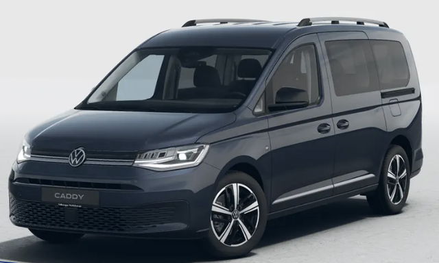 Volkswagen Caddy - Style MAXI 7-SITZER 1.5 TSI 115PS DSG/AUTOMATIK, BLAU-MET., 17" Alu/Ganzjahresreifen, Winterpaket, ACC-Tempomat, Toter-Winkel, ParkAssist, Parksensoren vo/hi, Rückfahrkamera, Radio Ready2Discover 10" + Wireless AppConnect, Climatronic, Abgedunkelte Scheiben