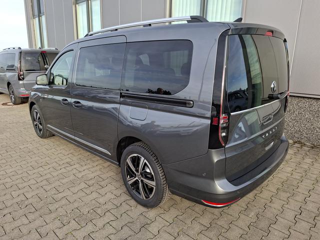 Volkswagen Caddy Style MAXI 7-SITZER 1.5 TSI 115PS DSG/AUTOMATIK, INDIUM-GRAU, 17" Alu/Ganzjahresreifen, Winterpaket, ACC-Tempomat, Toter-Winkel, ParkAssist, Parksensoren vo/hi, Rückfahrkamera, Radio Ready2Discover 10" + Wireless AppConnect, Climatronic, Abgedunkelte Scheiben 