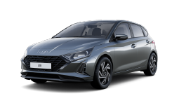 Hyundai i20 - Comfort 1.2i 79PS, AURORA-GRAU METALLIC, 16" ALUFELGEN, 5 Jahre Garantie, NAVIGATION 10,25", Klima, Parksensoren hinten, Rückfahrkamera, Alarm, Lederlenkrad, Tempomat, Armlehne vorne, Reserverad, 4x elektr. Fensterheber, Fernlicht-Assistent