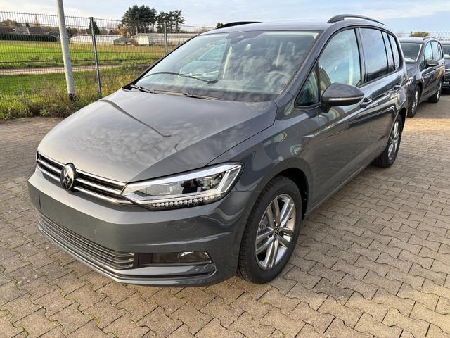 Volkswagen Touran - Limited 1.5 TSI 150 PS, 17" Alu, GRAU-Metallic, Winter-Paket, Elektr. Heckklappe, Keyless, Alarm, LED-Scheinwerfer IQ-Light, Travel Assist, Parksensoren vo/hi, Rückfahrkamera, ACC, M-Lederlenkrad, Digital Cockpit, 3-Zonen-Climatronic, Radio Ready2Discover 8"