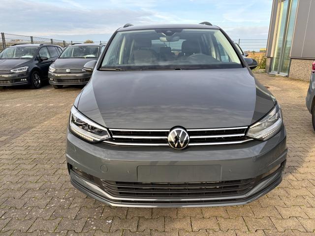 Volkswagen Touran Limited 1.5 TSI 150 PS, 17" Alu, GRAU-Metallic, Winter-Paket, Elektr. Heckklappe, Keyless, Alarm, LED-Scheinwerfer IQ-Light, Travel Assist, Parksensoren vo/hi, Rückfahrkamera, ACC, M-Lederlenkrad, Digital Cockpit, 3-Zonen-Climatronic, Radio Ready2Discover 8" 