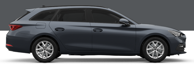 Seat Leon Sportstourer Style 1.5 TSI 115PS, MAGNETIC-GRAU-METALLIC, 5 Jahre Garantie, 16" ALU, MATRIX-LED, Privacy-Glas, Winter-Paket, 3-Zonen-Climatronic, ParkAssist, Parksensoren v/h, Rückfahrkamera, Radio 10,4" + Full-Link, Tempomat, M-Lederlenkrad, variabler Ladeboden 