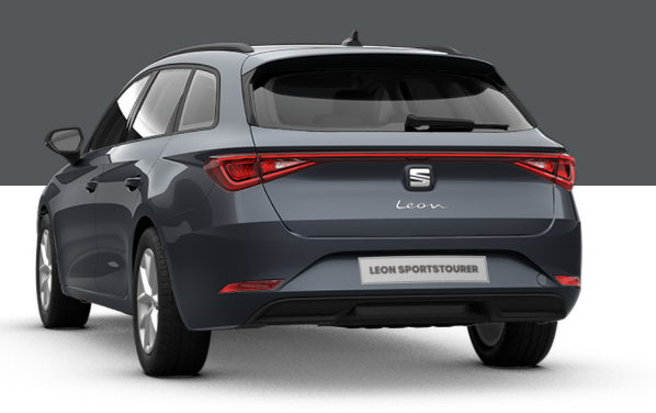 Seat Leon Sportstourer Style 1.5 TSI 115PS, MAGNETIC-GRAU-METALLIC, 5 Jahre Garantie, 16" ALU, MATRIX-LED, Privacy-Glas, Winter-Paket, 3-Zonen-Climatronic, ParkAssist, Parksensoren v/h, Rückfahrkamera, Radio 10,4" + Full-Link, Tempomat, M-Lederlenkrad, variabler Ladeboden 