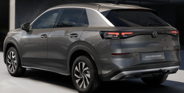 Volkswagen T-Roc LIFE 1.5 eTSI 116PS DSG (AUTOMATIK), Wolf-Grey METALLIC, ANHÄNGERKUPPLUNG, WINTER-PAKET, PRIVACY, 16" Alu, ACC, Climatronic, Rückfahrkamera, Parksensoren vorne/hinten, Radio 12,9" + Wireless App-Connect, Toter-Winkel-Warner, M-Lederlenkrad, LED-Scheinwerfer 