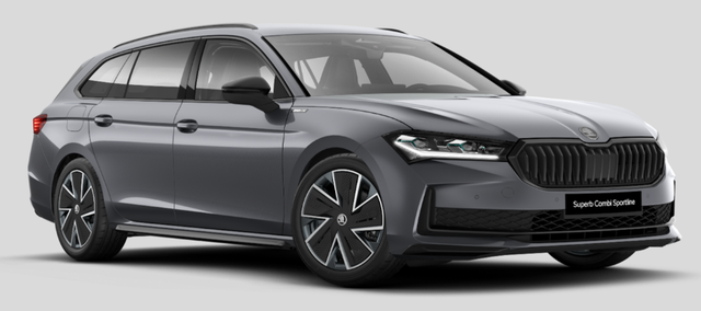 Skoda Superb Combi - Sportline 1.5 TSI mHEV (Mild-Hybrid) ACT 150PS DSG/AUTOMATIK, 5 JAHRE GARANTIE, 18" Alu, MATRIX-LED, Elektr. Heckklappe, KESSY, Alarm, Beheizte Frontscheibe, NAVI 13", Privacy-Glas, Climatronic, Parksensoren vo/hi, Kamera, Sitzheizung Virtual Cockpit, ACC