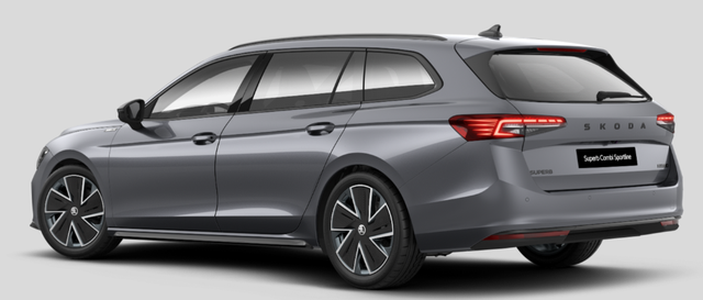 Skoda Superb Combi Sportline 1.5 TSI mHEV (Mild-Hybrid) ACT 150PS DSG/AUTOMATIK, 5 JAHRE GARANTIE, 18" Alu, MATRIX-LED, Elektr. Heckklappe, KESSY, Alarm, Beheizte Frontscheibe, NAVI 13", Privacy-Glas, Climatronic, Parksensoren vo/hi, Kamera, Sitzheizung Virtual Cockpit, ACC 