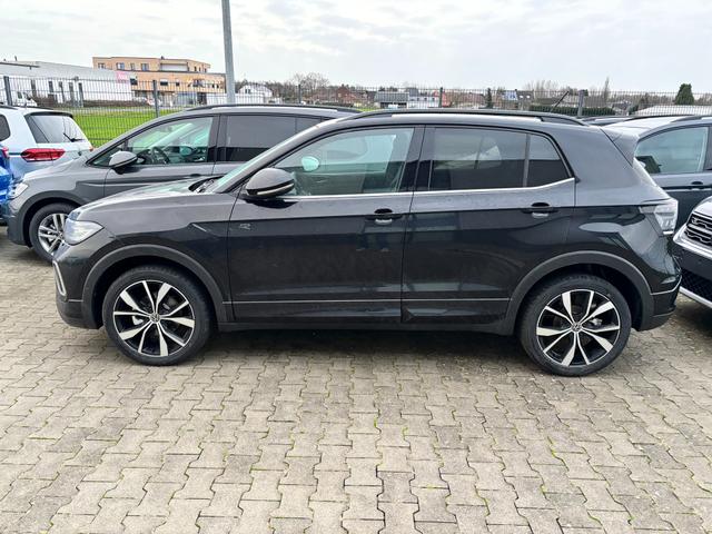Volkswagen T-Cross R-Line Limited 1.0 TSI 115PS DSG, 5 JAHRE GARANTIE, CLIMATRONIC, SITZHEIZUNG, Schwarz-Metallic, 18" Alu, MATRIX-LED, Adaptiver Tempomat ACC, Parksensoren, R&uuml;ckfahrkamera, Keyless, Abgedunkelte Scheiben, Radio "Ready2Discover" + App-Connect, M-Lederlenkrad, Side Assist 