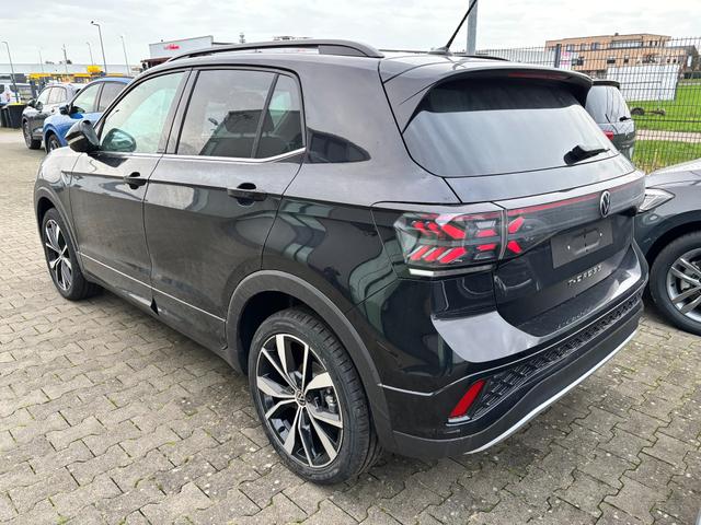 Volkswagen T-Cross R-Line Limited 1.0 TSI 115PS DSG, 5 JAHRE GARANTIE, CLIMATRONIC, SITZHEIZUNG, Schwarz-Metallic, 18" Alu, MATRIX-LED, Adaptiver Tempomat ACC, Parksensoren, R&uuml;ckfahrkamera, Keyless, Abgedunkelte Scheiben, Radio "Ready2Discover" + App-Connect, M-Lederlenkrad, Side Assist 