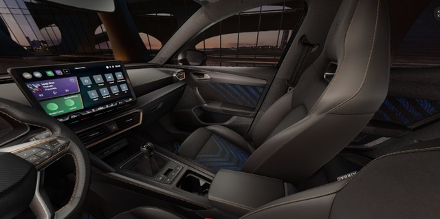 Cupra Leon Basis 1.5 TSI 150PS 6-Gang, 5 Jahre Garantie, SCHWARZ-METALLIC, AHK SCHWENKBAR, MATRIX-LED, EDGE-PAKET, DYNAMIC-DESIGN, 18" Alufelgen, Voll-LED-Scheinwerfer, 3Z-Climatronic, ACC/Tempomat, Digitales Cockpit, Full Link, Parksensoren v/h, Privacy-Glas 