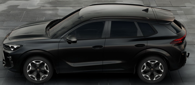 Cupra Terramar Basis 1.5 e-TSI 150PS DSG, 5J Garantie, SCHWARZ-MET, PANORAMADACH, AHK SCHWENKBAR, 19" Alu, NAVIGATION 19"; MATRIX-LED, KESSY, Alarm, Interieur Moon-Light, Elektr. Heckklappe, ACC, Climatronic, PDC vo/hi, TOP-VIEW-Kamera, Intelligent-Drive-Paket, HEAD-UP 