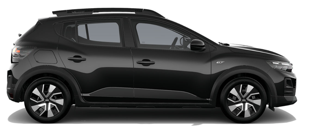 Dacia Sandero Stepway Expression 1.2 Eco-G 120 LPG/Benzin, NEUES MODELL, 3J Garantie, Klimaanlage, Lederlenkrad, Parksensoren hinten, R&uuml;ckfahrkamera, Dachreling, Tempomat, Multimedia System 10" + Smartphone-Spiegelung, Regen-/Licht-Sensor, ZV FB, 4x elektr. FH, NSW, Armlehne 