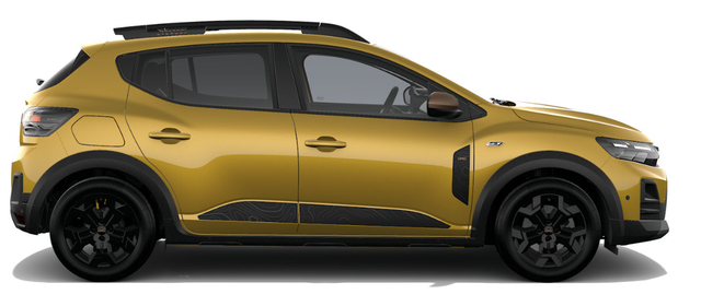 Dacia Sandero Stepway Extreme 1.2 Eco-G 120 LPG/Benzin AUTOMATIK, NEUES MODELL, 3J Garantie, 16" ALU, Klimaautomatik, Lederlenkrad, Parksensoren vorn/hinten, R&uuml;ckfahrkamera, Toter-Winkel, Hands-Free, Tempomat, Multimedia System 10" + Smartphone-Spiegelung, 4x FH elektr, NSW, Armlehne 