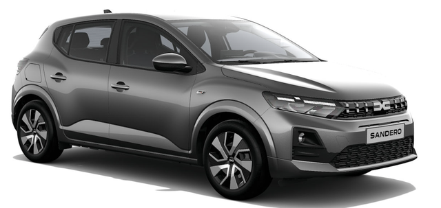 Dacia Sandero - Expression 1.0 TCe 100, NEUES MODELL, 3J Garantie, Klimaanlage, Lederlenkrad, Parksensoren hinten, Tempomat, Multimedia System 10" + Smartphone-Spiegelung, Regen-/Licht-Sensor, ZV mit Fernbedienung, Elektr. Fensterheber v/h, Nebelscheinwerfer, Armlehne