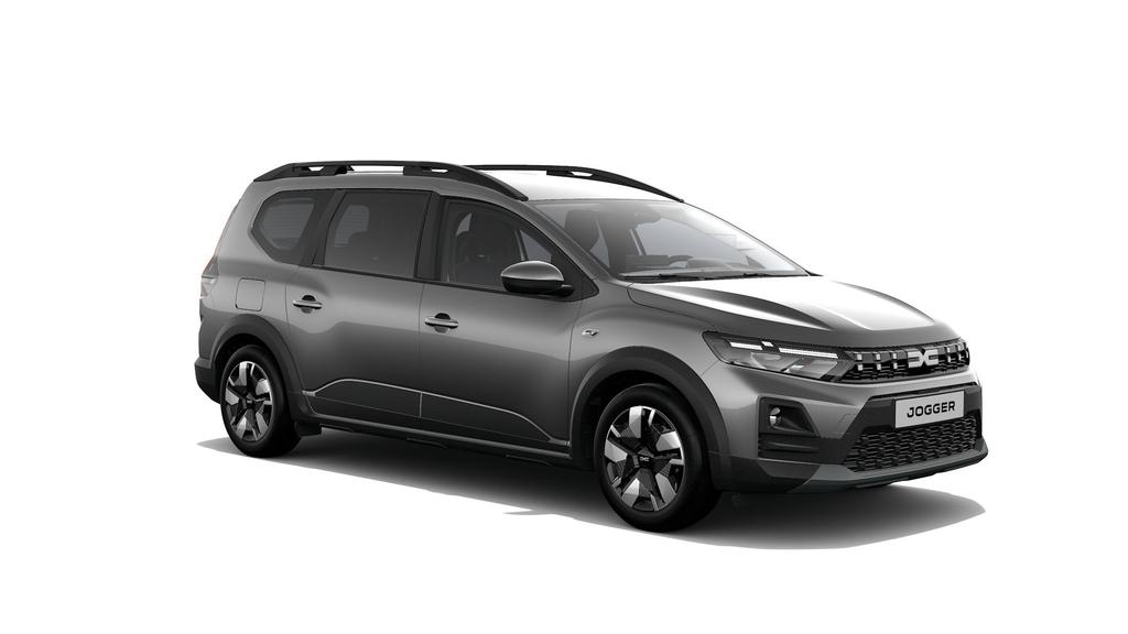 Dacia Jogger     Expression TCe 110, 5-SITZPLÄTZE, 3 Jahre Garantie, Klimaanlage, Parksensoren hinten, Rückfahrkamera, Abgedunkelte Scheiben Lederlenkrad, Nebelscheinwerfer, Armlehne, Radio Media Display 10 + Smartphone-Spiegelung, Tempomat, Dachreling