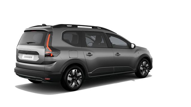 Dacia Jogger Expression TCe 110, 7-SITZPL&Auml;TZE, 3 Jahre Garantie, Klimaanlage, Parksensoren hinten, R&uuml;ckfahrkamera, Abgedunkelte Scheiben Lederlenkrad, Nebelscheinwerfer, Armlehne, Radio Media Display 10 + Smartphone-Spiegelung, Tempomat, Dachreling 